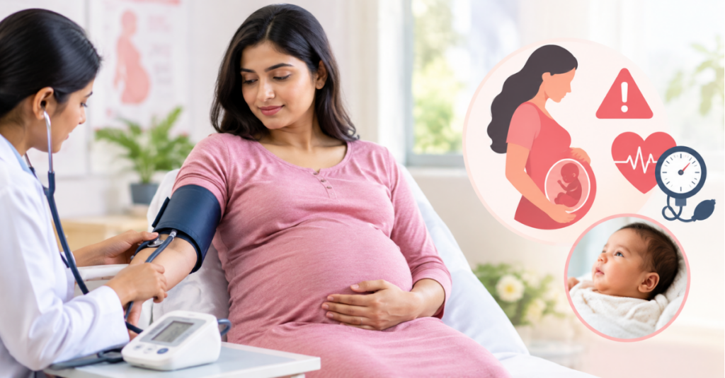 दौर में उच्च जोखिम वाली गर्भावस्था की देखभाल